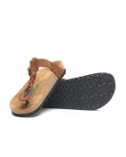 Sandales en cuir Guidan brun
