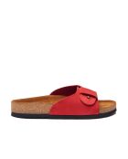 Sandales en cuir Willa red /nubuck