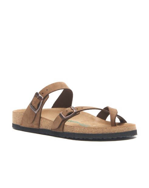 Sandales en cuir Nadja sables
