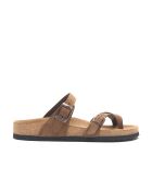 Sandales en cuir Nadja sables
