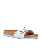 Sandales en cuir blanches