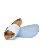 Sandales en cuir blanches