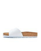 Sandales en cuir blanches