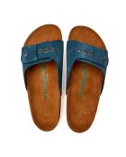 Sandales en cuir Willa navy / nubuck