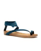 Sandales en cuir Sara marines