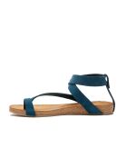 Sandales en cuir Sara marines