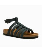 Sandales en cuir Ares marines
