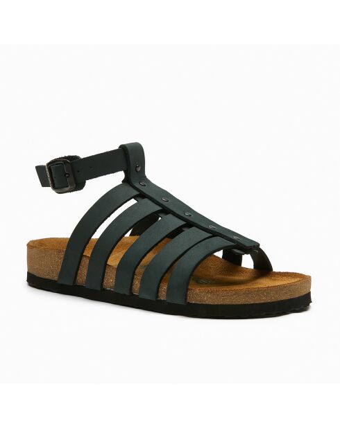 Sandales en cuir Ares marines