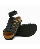 Sandales en cuir Ares marines