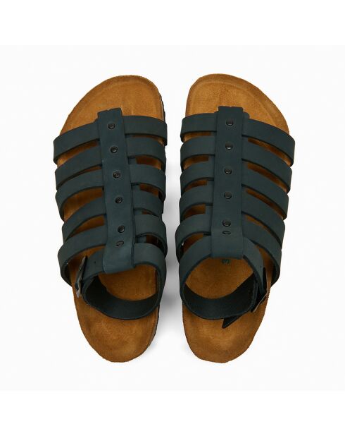 Sandales en cuir Ares marines