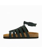 Sandales en cuir Ares marines