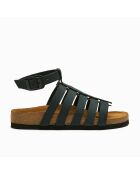 Sandales en cuir Ares marines