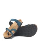 Sandales en cuir Nadja marines