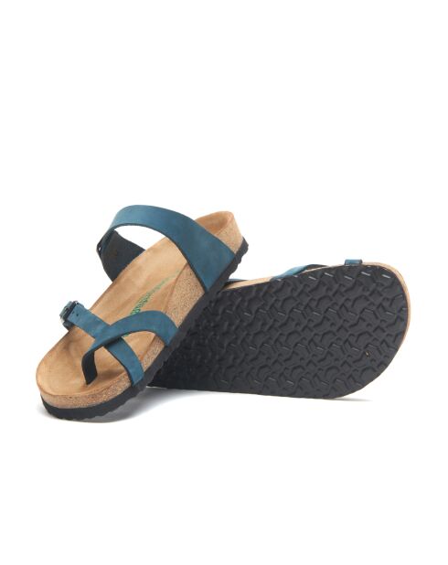 Sandales en cuir Nadja marines