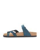 Sandales en cuir Nadja marines