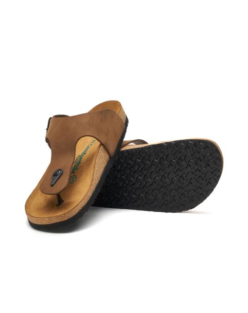 Sandales en cuir Maui sable