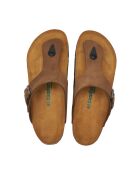 Sandales en cuir Maui sable