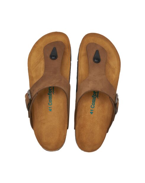 Sandales en cuir Maui sable