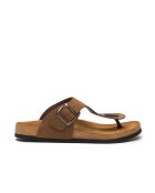 Sandales en cuir Maui sable