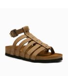 Sandales en cuir Ares sables
