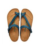 Sandales en cuir Fae marines