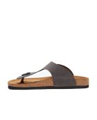 Sandales en cuir Maui grises