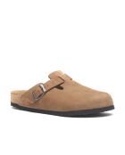 Sabots en cuir Capri sand / nubuck