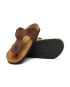 Sandales en cuir Maui brun