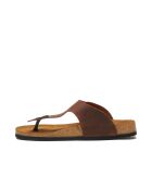 Sandales en cuir Maui brun