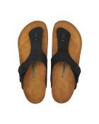 Sandales en cuir Maui noires