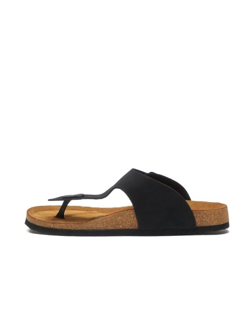 Sandales en cuir Maui noires