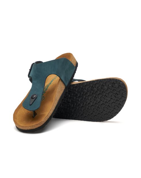 Sandales en cuir Maui marines