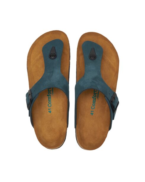 Sandales en cuir Maui marines