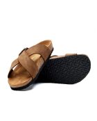 Sandales en cuir Cross sand / nubuck