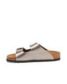 Sandales en cuir Bali platine