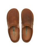 Sabots en cuir Stark brown/crazy