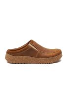 Sabots en cuir Stark brown/crazy