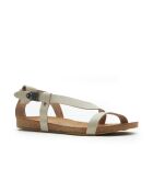 Sandales en cuir Grady beige