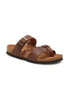 Sandales en cuir Campell brun