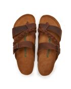 Sandales en cuir Campell brun