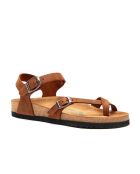 Sandales en cuir Gabriella brun