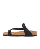 Sandales en cuir Ilva noir