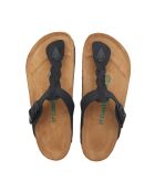 Sandales en cuir Guidan noires