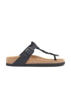 Sandales en cuir Guidan noires