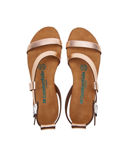 Sandales en cuir Grady roses