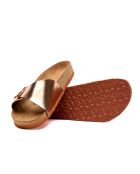 Sandales en cuir roses