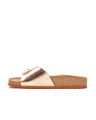Sandales en cuir roses