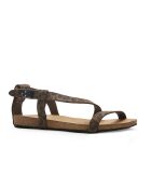 Sandales en cuir Grady léopard