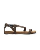 Sandales en cuir Grady léopard