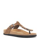 Sandales en cuir Guidan sables